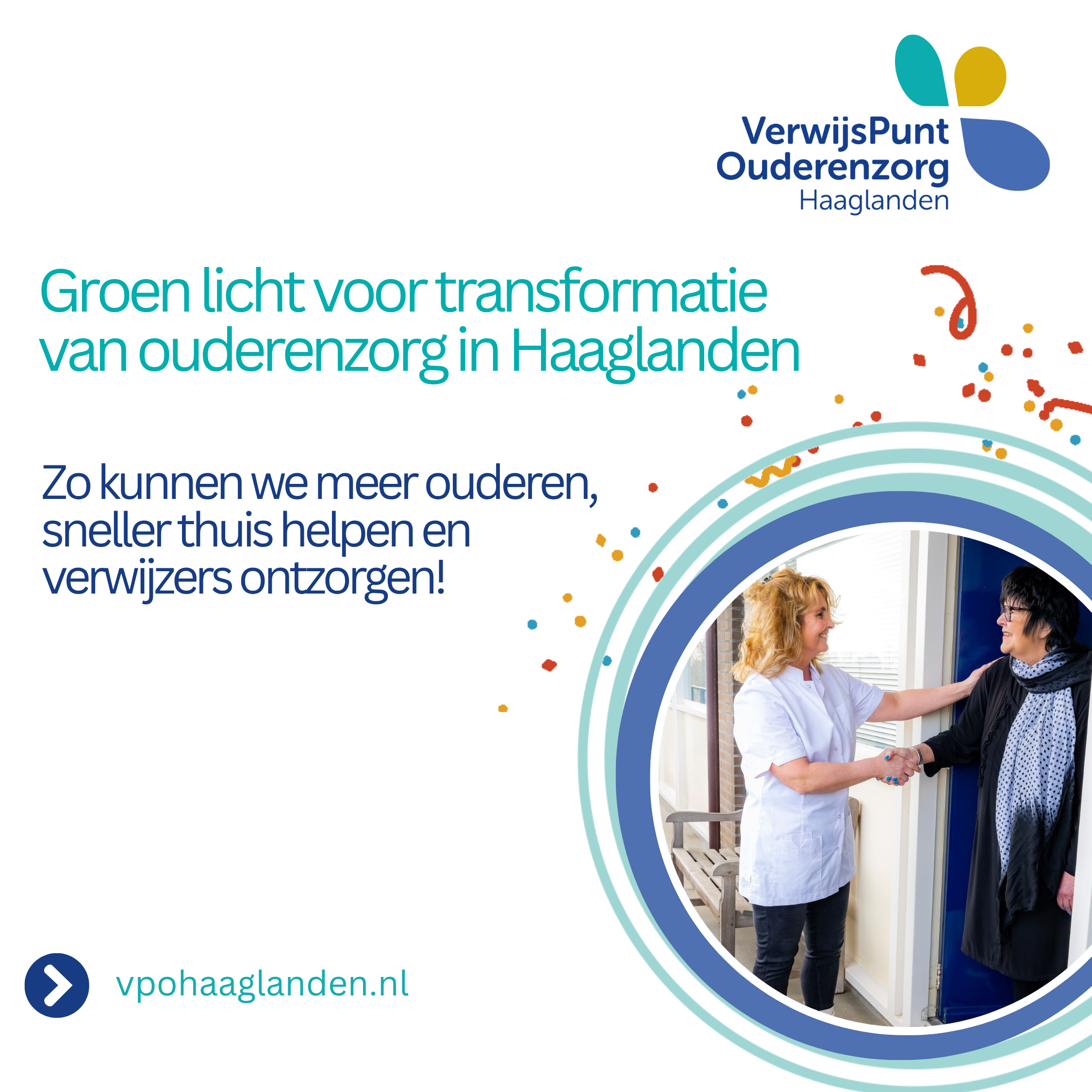 Groen licht voor transformatieplan VerwijsPunt Ouderenzorg Haaglanden